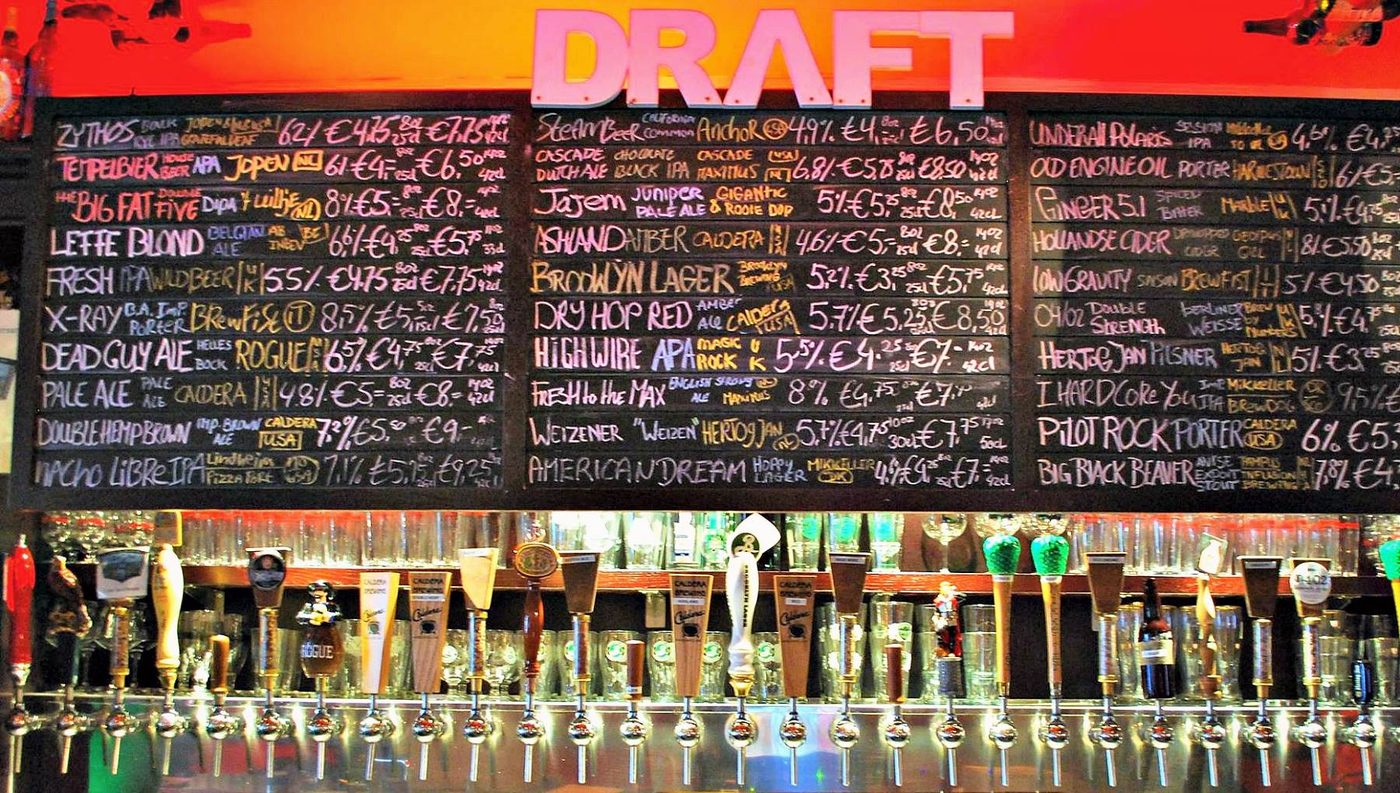 Amsterdam craft beer bar